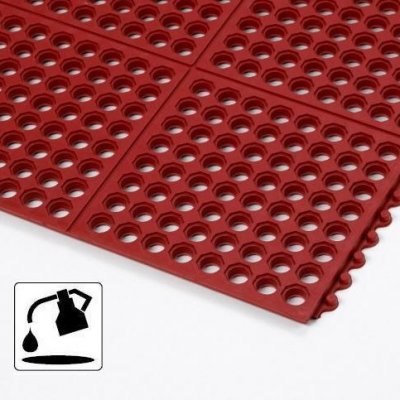 Mata antypoślizgowa NOTRAX Cushion - Ease Red